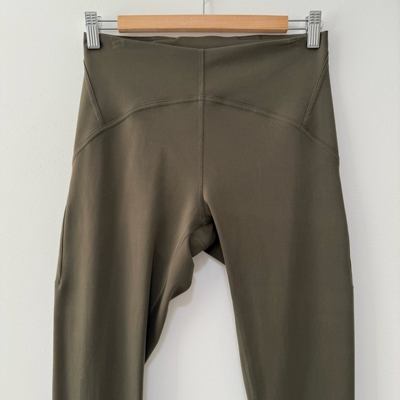 Lululemon InStill High-Rise Legging 25" Olive Green SmoothCover Sz 8 - Picture 5 of 14